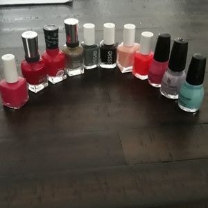 Lot of nail polishes